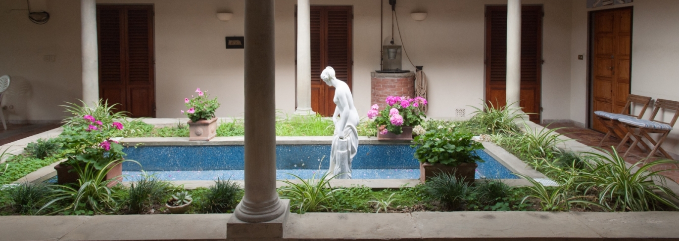 Giardino interno Fiorenza B&B Firenze